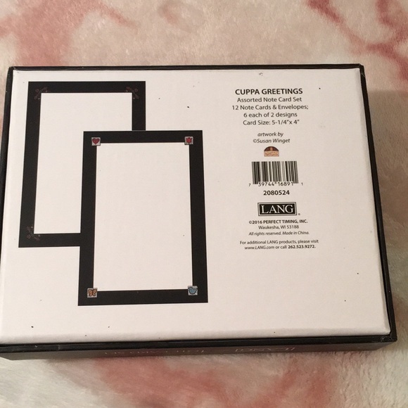 Lang Cup Of Blessings Note Card Set of 12, NWT - Picture 6 of 12